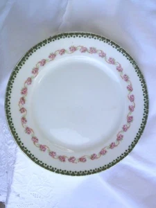 7 placas Altrhlau Austria M&z rosas unidas por cintas con adornos dorados 6" b/b - Imagen 1 de 2