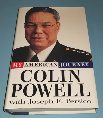 Colin Powell Signed Autographed Book My American Journey US Secretary JSA COA Cover