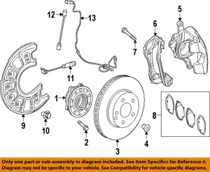 MERCEDES OEM 15-23 C300 Front Suspension Brake Components-Abs Sensor 2059054507 - Picture 1 of 1