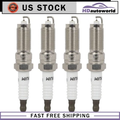 For 2014-2016 Ford Transit Connect 1.6L L4 4pc Iridium & Platinum Spark Plugs - Image 1 of 4
