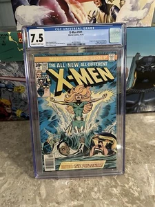 X-Men #101 CGC 7.5 OWTW Pages (1976 Marvel) - 1st Appearance Phoenix, New Case - Picture 1 of 10