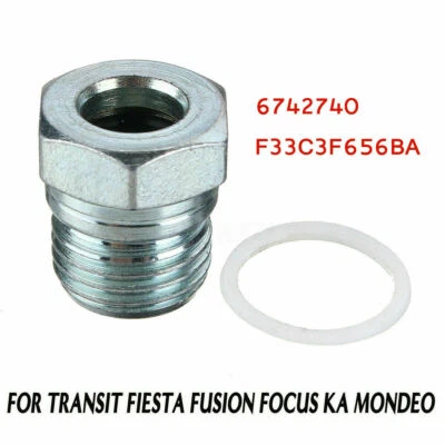 FOR FORD TRANSIT FIESTA FOCUS MONDEO KA POWER STEERING PUMP UNION NUT 6742740 - Image 1 of 4