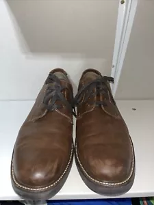 Dockers Brown Leather Comfort Lace Up Dress Oxford Shoes Men Size 9.5 M - Picture 1 of 12