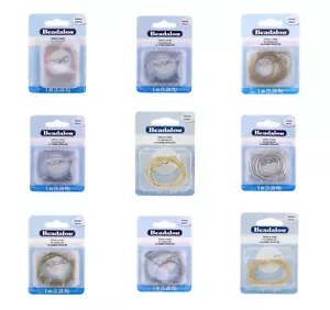 Beadalon® Kupferbasis Metall französischer Draht zum Schutz der Perlenschnur - Bild 1 von 6