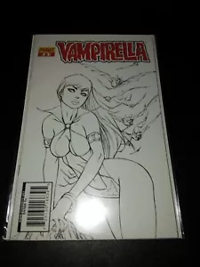 Dynamite Comics... Vampirella #6 Sketch Black and White Variant Cover.. - Picture 1 of 1