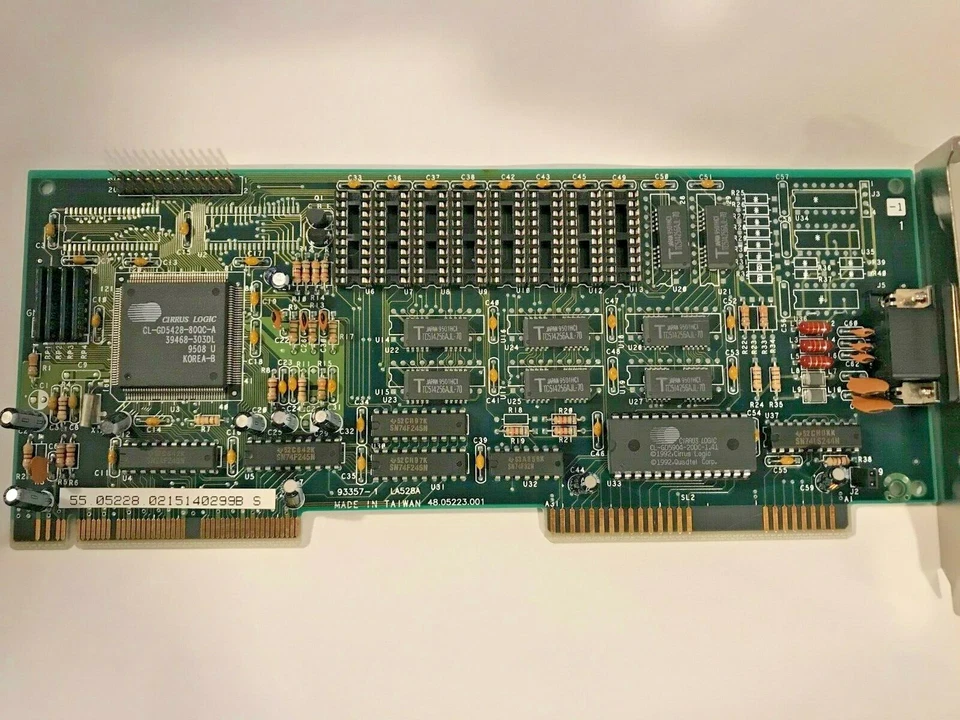 RARE VINTAGE NEW ACER VESA LOCAL BUS VIDEO CARD LA528A 256K EXP TO 1 MEG DS-PSBK - Image 1 of 4