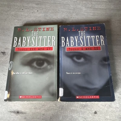 R. L. Stine The Baby Sitter Paperback Books 1 2 3 4. - Image 1 of 3