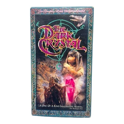 Vintage The Dark Crystal VHS Jim Hensons Action Fantasy Muppets Columbia Foto 1 de 4