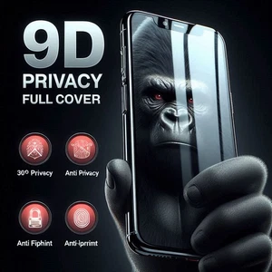 Gorilla Privacy Tempered Glass Screen Protector For iPhone 17 16 15 14 13 12 11 - Picture 1 of 4