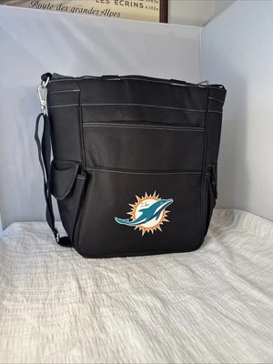 NFL Miami Dolphins Picnic Time Tote/ Soft Cooler Bag - Image 1 of 4