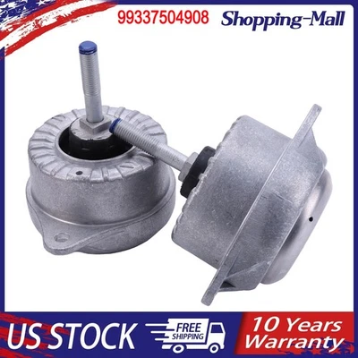 2PCS Engine Motor Mounts for Porsche 911 996 Carerra 1999-2005 99337504908 NEW - Image 1 of 4