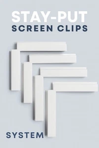 Stay-Put Screen Clips System - Picture 1 of 3
