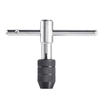 T-Handle Ratchet Tap Holder M3-M6 Threading Wrench Hand Machine Ratcheting Screw - Image 1 of 4