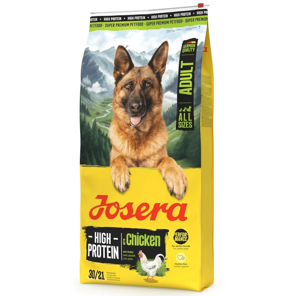 JOSERA High Protein Adult Chicken 12,5 kg Getreidefrei Hunde Trockenfutter - Bild 1 von 1