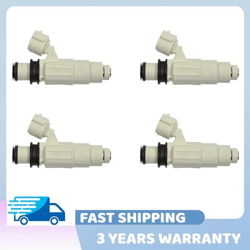 4X Inyector de combustible FJ608 para Mitsubishi Galant 2,4 L L4 2000 2001-2003 MR507252 EE. UU. Foto 1 de 4