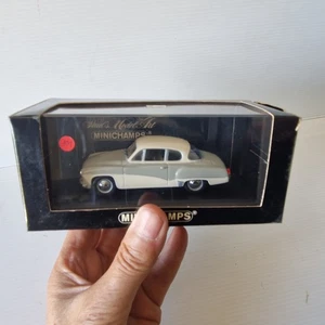MINICHAMPS 1/43 vintage   WARTBURG  A 312 coupe + BOITE - Imagen 1 de 14