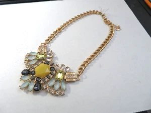 TALBOTS FLOWER NECKLACE 16-19" - Picture 1 of 3