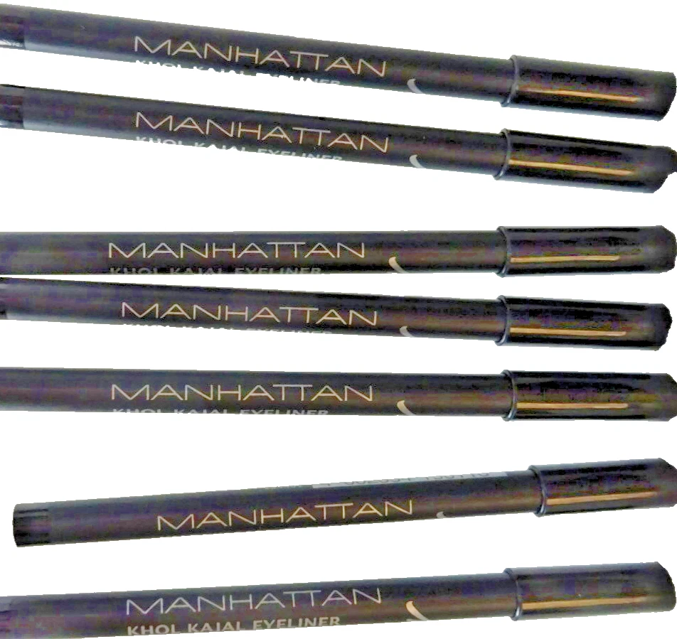 Manhattan Khol Kajal Eyeliner 1010n Black 1.3g