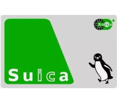 New Suica 500yen pre-charged Japan nationwide transport IC card penguin's design - Image 1 of 4