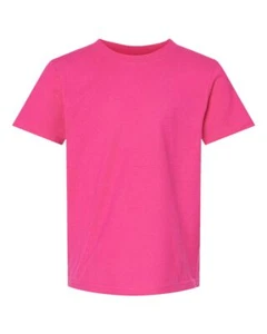 Tultex 235 Youth Fine Jersey T-Shirt - Picture 1 of 33