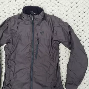 Black Diamond Womens Primaloft Insulated Full Zip Grey Jacket Coat - Medium - Picture 1 of 12