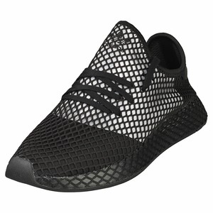 black adidas deerupt