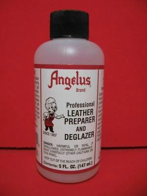 Angelus Leather Dye Professional Preparer & Deglazer - 5 FL. OZ.- NEW - Image 1 of 3