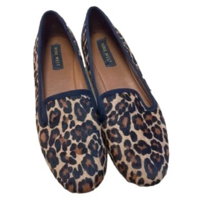 d_15 NINE West real fur loafers - Image 1 of 4