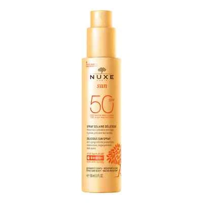 Nuxe Sun Spray Solare Delizioso Alta Protezione SPF 50 Viso e Corpo 150 ml - Immagine 1 di 3