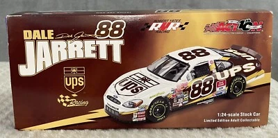 Coche de acción NASCAR #88 Dale Jarrett 2002 Taurus UPS escala 1:24 edición limitada Foto 1 de 4