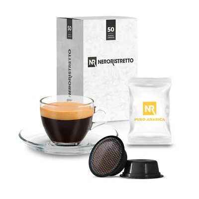 100 Cialde Capsule Caffè Compatibili Lavazza A Modo Mio Miscela Puro Arabica