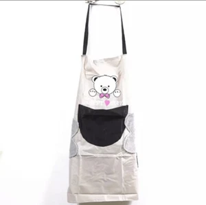 Cute Bear Cooking Aprons Women Cooking Bib - Picture 1 of 9