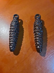 2 Zapfengewichte Tannenzapfen Uhrengewicht 320 Gramm pro Stück Kuckucksuhr - Bild 1 von 1