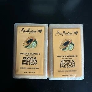 SHEA FEUCHTIGKEITSRIEGEL PAPAYA & VITAMIN C MIT YUZU LEMON REVIVE & BRIGHTEN (2er Pack) - Bild 1 von 2