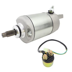 Foreman 400 Starter Motor & Starter Solenoid Relay for HONDA TRX400FW 1997-2004 - Foto 1 di 19