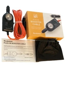 Original Brookstone 12 Fuß langes Gleichstrom-Stecker-Autobatterie-Ladeverstärkerkabel - Bild 1 von 5