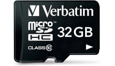 Verbatim Memoria Micro SD 32 Gb Class 10 con Adattatore SD 44083 Transflash - Immagine 1 di 2