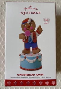 Hallmark Andenken Lebkuchen Joker Stand Up Comic Ornament 2017 Magic Silly - Bild 1 von 2