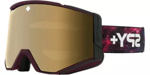 Spy Optics Ace Galaxy Purple Goggles HD Plus Bronze w/ Gold Spectra Mirror HD - Picture 1 of 1