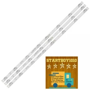 3 PCS LED strip for Thomson TCL 43UC6306 43UC6406 43U67EBC TOT_43D2900_3X8_3030C - Picture 1 of 3