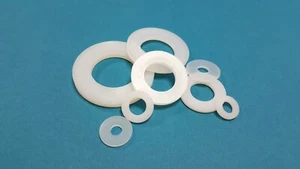 Nylon 66 Plastic Washers / Shims Sizes M3 - M36 - Picture 1 of 3