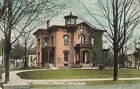 (Pc) Hall Fowler Memorial Library Building, Ionia Michigan  Postcard  Pg5-479