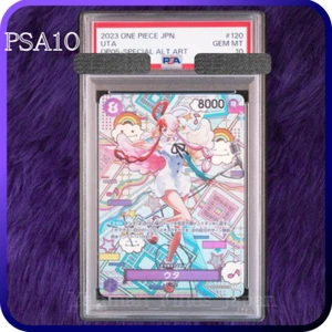 PSA 10 One Piece UTA OP02-120 SP Special Alt Art Awakening of The New Era 2023 - Picture 1 of 10