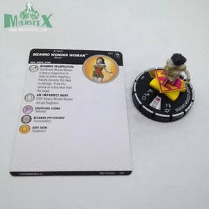 Heroclix Joker's Wild Set Bizarro Wonder Woman #061 Chase Figur mit Karte! - Bild 1 von 1