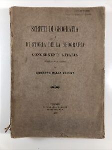 Scritti e storia di geografia concernenti l'Italia 1908
