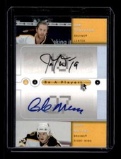 2005-06 Be A Player Dual Signatures #TM Joe Thornton Glen Murray Auto EXACT SCAN