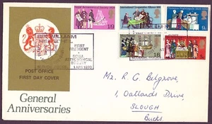 1970 General Anniversaries Sir William Herschel cancellation first day cover. - Picture 1 of 2