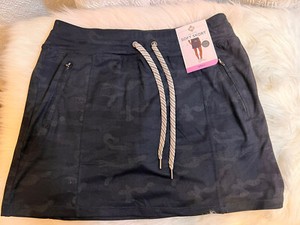 Member's Mark Women's Favorite Inner Short Soft Skort w/ Pockets Camo Size Small