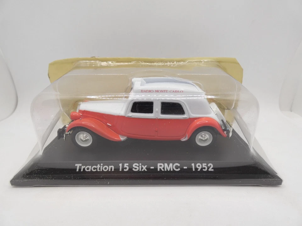 Citroen Traction 15 Six RMC 1952 1/43 Atlas Universal Hobby - Immagine 1 di 1