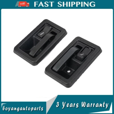 Juego de 2 manijas interiores izquierda y derecha para Jeep Wrangler 1991-1995 Foto 1 de 4